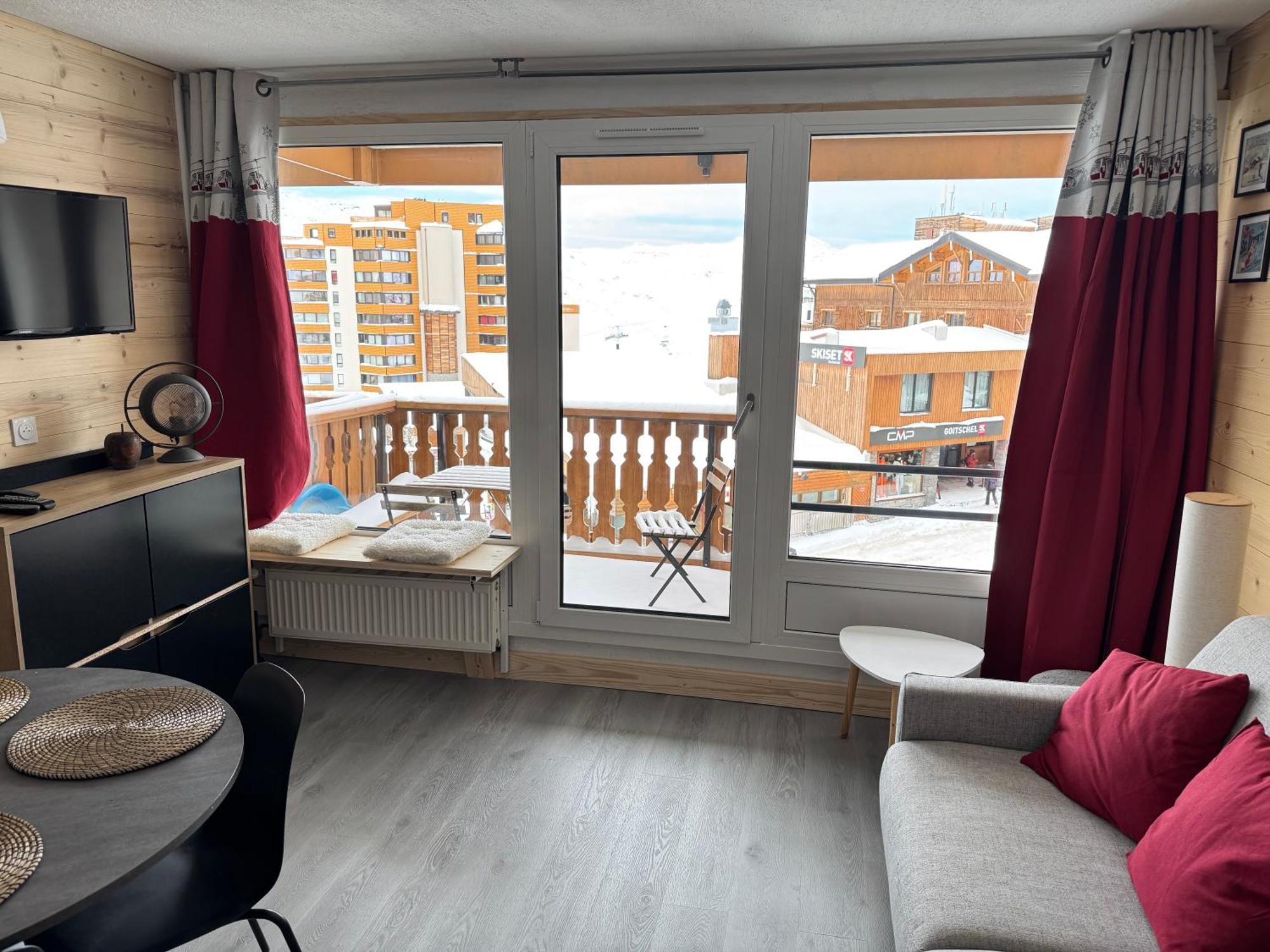 Studio 4 Pers, Linges Et Menage Inclus Val Thorens Exterior foto